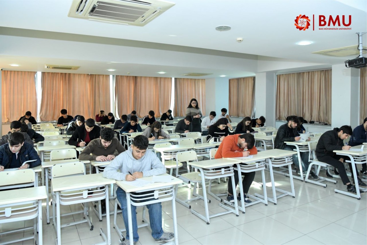 BMU-da qış imtahan sessiyası başlayıb - FOTOLAR